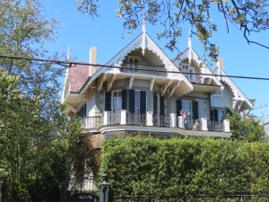 Sandra Bullock's house in the Garden District of New Orleans.