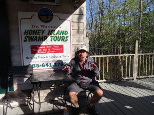 Ted at Honey Island Swamp Tours in Slidell, Louisiana.