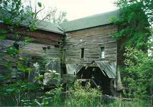 This is believed to be an old sawmill near Blanchard, Michigan.