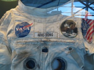 Neil Armstrong’s space training suit at NASA Stennis Visitor Center in Mississippi.