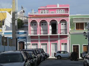 Building in San Juan, Puerto Rico.