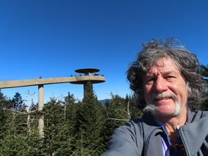 Ted at Clingmans Dome,