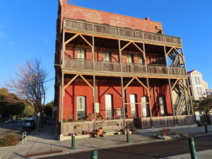 Building in historic are of Port Townsend.