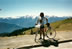 Ted on his bike at the top of Hurricane Ridge in the Olympic National Park of Washington State