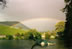 A rainbow over Lock Ness, Scotland.