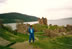 Ted in front of Unquhart castle, Scotland