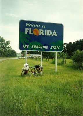 Entering Florida from Mississippi.