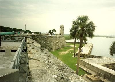 Castle De San Marcos, St Augustine, Florida.