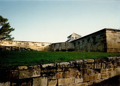 Ruins of a prison at Port Author