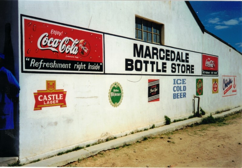 Bottle shop in Zimbabwe.