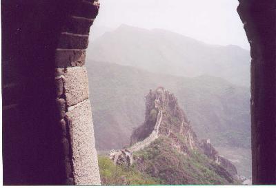 The Great Wall at Mutianyu.