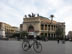 Palermo - Ted's bike in front of Politeama Garibaldi