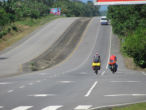 German bikers in Panama
