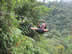 Ted on Zip Line near Volcano Arenal