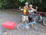 Cyclist Ted meet south of Taiping, Malaysia, he was a teacher