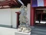 Statue at Chinese temple in Singapore