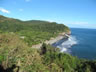 View of El Salvador coast.