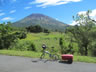 One of the 22 volcanoes found in El Salvador, on highway near Santa Elena , probably Volcano San Miguel