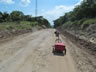 This was the only stretch of Highway Ted came across that was not paved.  It was a 13 mile stretch of highway 12 not far from Managua, Nicaragua.