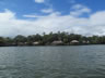 Houses on one of the bigger islands in Lake Nicaragua near Granada.