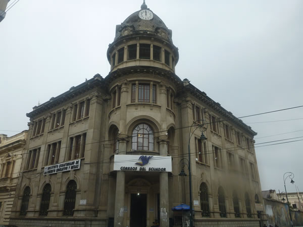 Post office in Riobamba, Ecuador.