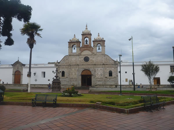 Church in Riobamba, Ecuador.