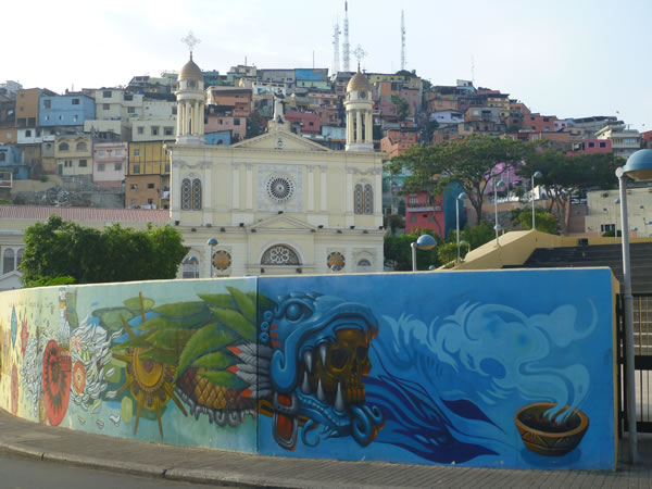 Church in Guayaquil, Ecuador.