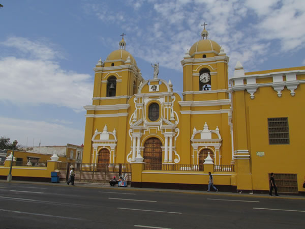 A church in Trujillo, Peru.