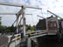 Netherlands – crossing a draw bridge.