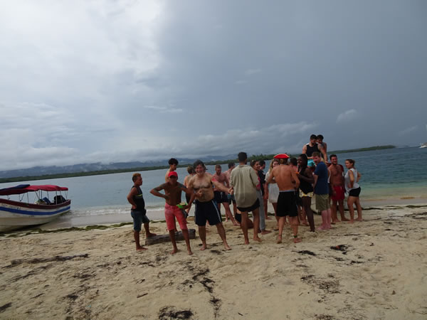 The San Blas adventures group in Panama – day 3