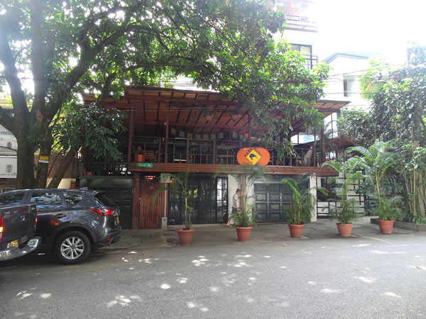 Casa Kiwi in Poblado neighborhood of Medellin, Colombia (where Ted stayed).