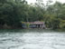 Home on the shore of the Rio Dulce between the town of Rio Dulce and Livingston, Guatemala.