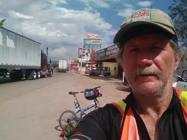 Biking Topolobampo, Mexico to Guamúchil, Mexico.