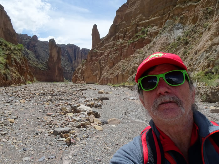Palca Canyon near La Paz, Bolivia
