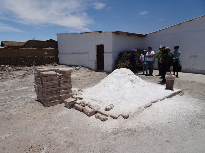World’s largest salt flats near Uyuni, Bolivia 