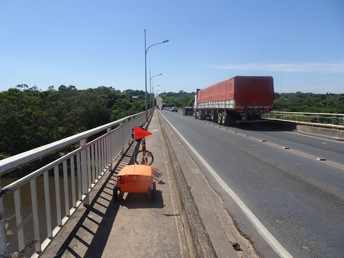 Bridge over the Paraguay River between Clorinda, Argentina and Asuncion, Paraguay