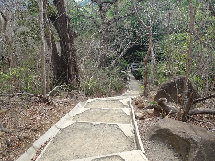 Trail at Rincón de la Vieja National Park.