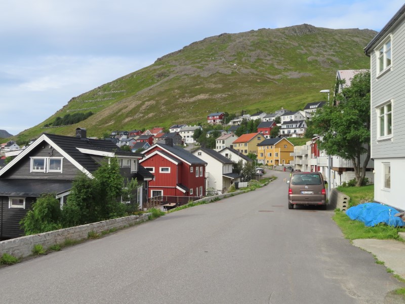 Town of Honningsvg, Norway.