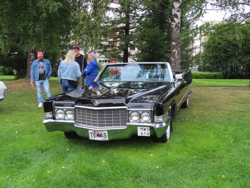 Cadillac at car show in Pite, Sweden.