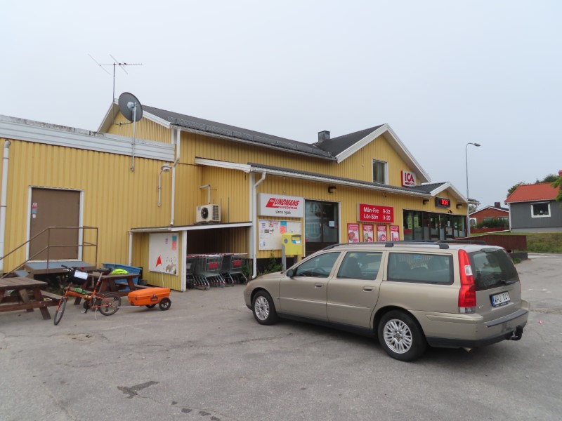 ICA grocery store in Hortlax, Sweden.