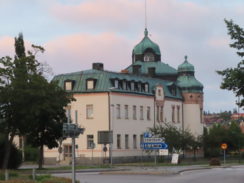 Building in Hrnsand, Sweden.