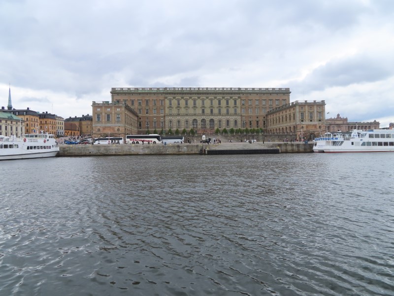 Palace in Stockholm, Sweden.
