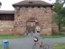 Ted's bike in front of old town's surrounding wall  in Nuremberg, Germany.
