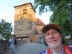 Ted in front of the Fnfeck tower near Imperial Castle in Nuremberg, Germany.