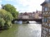 View from bridge at Altes Rathaus in Bamberg, Germany.