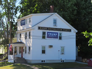 Republican office in Augusta, Maine.