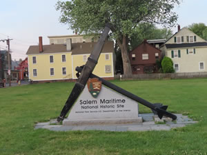 Salem Maritime National Historic Site in Salem, Massachusetts.