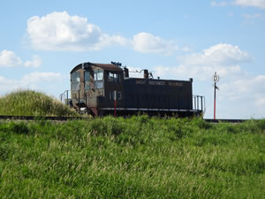 Train near Pipestone, Minnesota, not sure if it was operational.