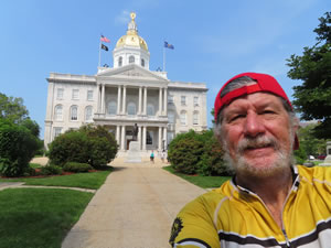 Capital building in Concord, New Hampshire. 