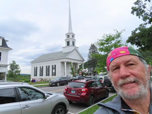 Ted in the town of Stowe, Vermont.